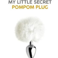 My little secret pompom plug - Noir