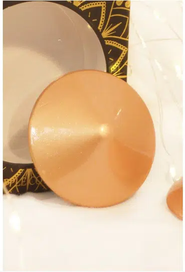 Nipple Métal en forme cône réutilisable. Cache mamelons en métal
