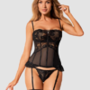 Corset dentelle florale ornera vos hanches et vos seins. ah ! La merveilleuse coupe classique