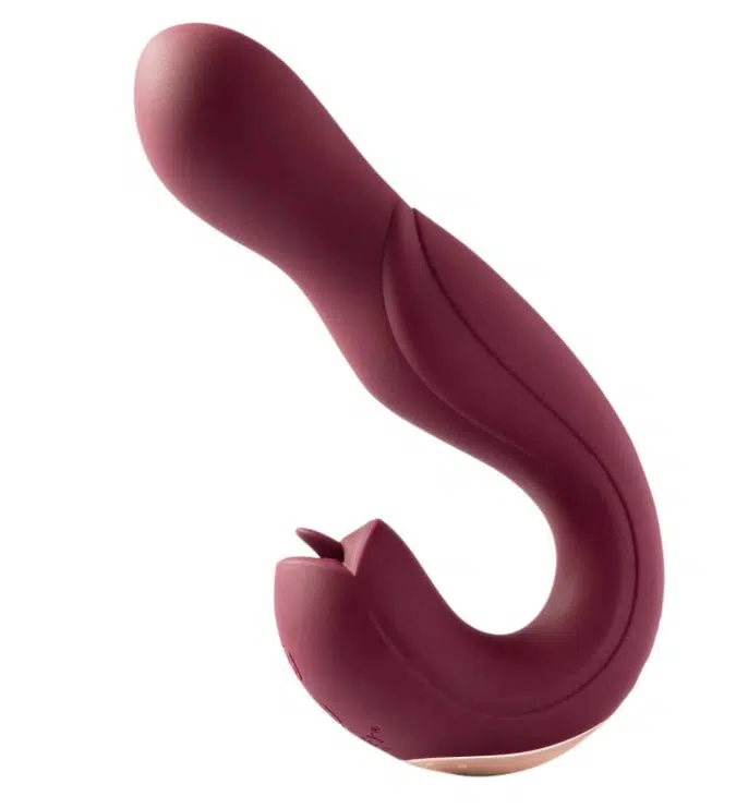 VIBRATEUR ROTATION POUR LE POINT G VIBRATION LÉCHEUR DE CLITORIS TÉLÉCOMMANDÉ CONCEPTION ERGONOMIQUE