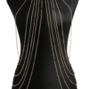 Chaine de corps avec tour de cou large. Bijoux de corps sexy & sensuel