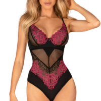 Body d'une dentelle, un peu de résille, un motif floral subtil et une coupe aux finitions séduisantes
