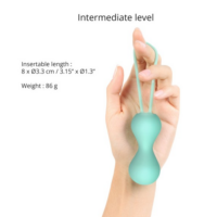 Les boules de geisha JOIA.Conçue pour devenir un indispensable à chaque étape de votre vie : pour des orgasmes plus explosifs