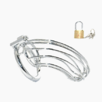 Cage de Chastete en métal Grille 12 x 3.5cm