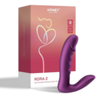 Stimulation clitoridienne et du point G simultanément, Plus vous exercez de pression, plus les vibrations sont fortes