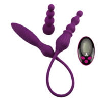 Ce sextoy "2" +, comme son nom l'indique, se transforme, en le pliant dans n'importe quel sens
