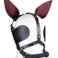 Ce masque est idéal pour donner au partenaire une allure d'animal. 2 oreilles, 2 caches pour les yeux en matière Simili
