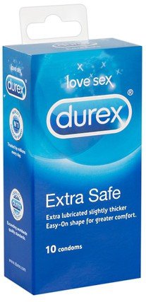 Les préservatifs Durex Extra Safe sont des capotes déjà lubrifiées avec un lubrifiant à base de silicone