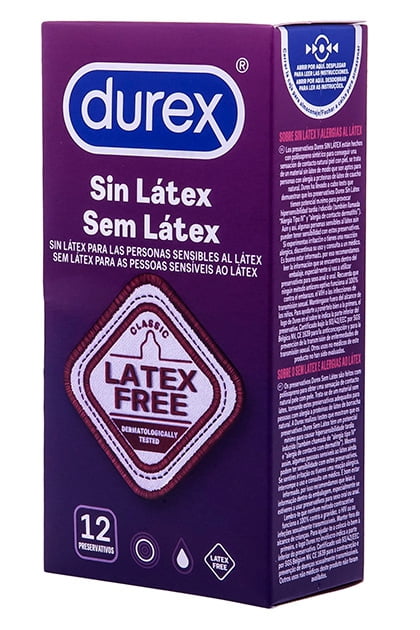 préservatifs sans latex de la marque Durex sont conçu spécialement pour les personnes allergiques au latex
