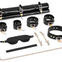 Chaque fantasme peut devenir réalité. Kit SM 6 pièces avec sa pochette de rangement de 52 cm de long