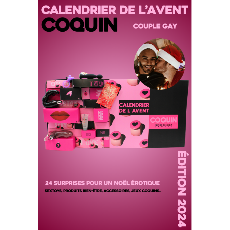 Calendrier de l'Avent cache 24 surprises sensuelles et érotiques pour patienter jusqu'à Noël