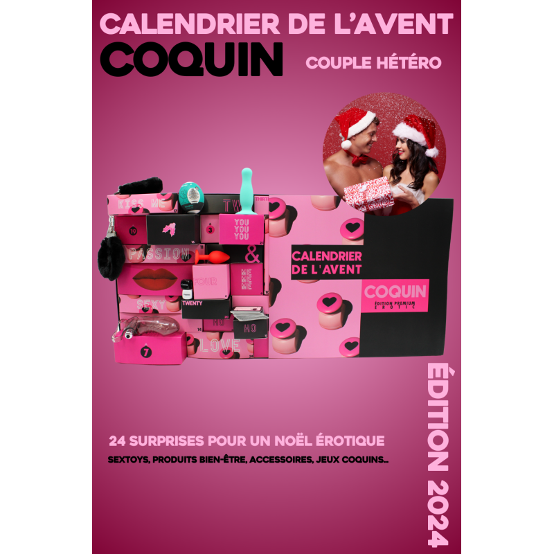 Calendrier de l'Avent cache 24 surprises sensuelles et érotiques pour patienter jusqu'à Noël