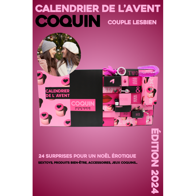 Calendrier de l'Avent cache 24 surprises sensuelles et érotiques pour patienter jusqu'à Noël