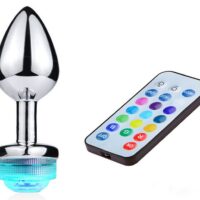 Ce plug bijou lumineux Light Led est un sextoy original, 13 couleurs différentes permettent d'apporter du fun,