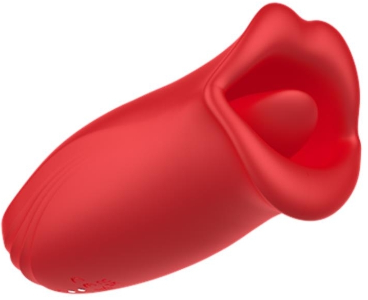 Stimulateur de clitoris avec ouverture et fermeture de bouche pour stimulation et langue vibrante. 