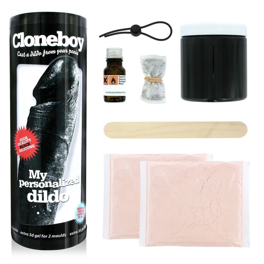 Ce kit Cloneboy est idéal pour fabriquer son propre gode, mouler sur un pénis